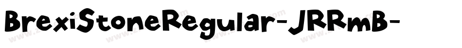 BrexiStoneRegular-JRRmB字体转换