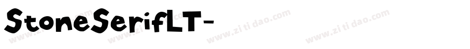 StoneSerifLT字体转换