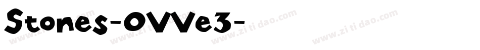 Stones-OVVe3字体转换