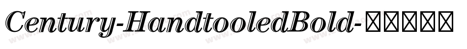 Century-HandtooledBold字体转换