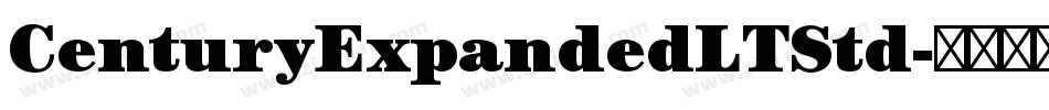 CenturyExpandedLTStd字体转换