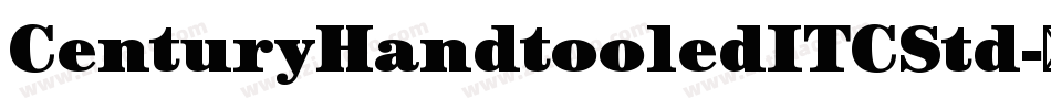 CenturyHandtooledITCStd字体转换