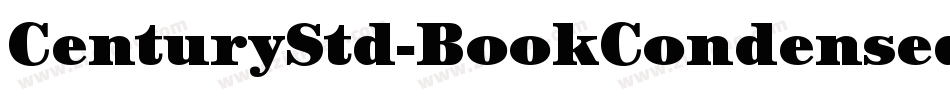 CenturyStd-BookCondensed字体转换