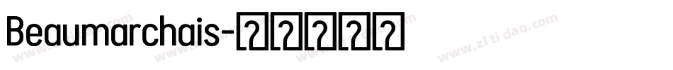 Beaumarchais字体转换