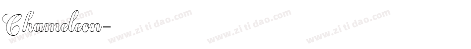 Chameleon字体转换