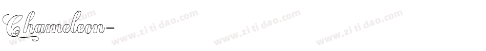 Chameleon字体转换