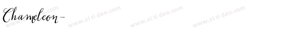 Chameleon字体转换