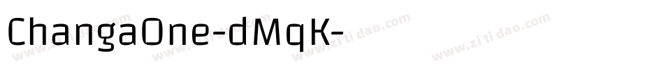 ChangaOne-dMqK字体转换
