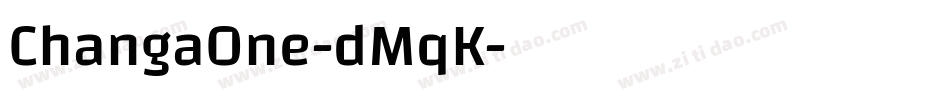 ChangaOne-dMqK字体转换
