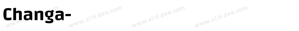 Changa字体转换
