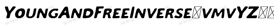 YoungAndFreeInverse-vmvYZ字体转换