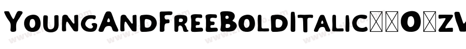 YoungAndFreeBoldItalic-2O1zW字体转换