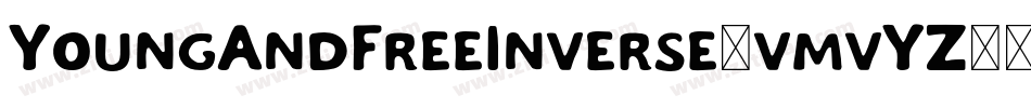 YoungAndFreeInverse-vmvYZ字体转换
