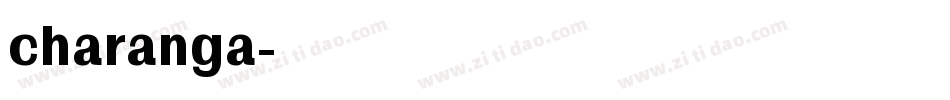 charanga字体转换