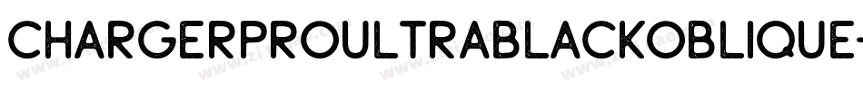 ChargerProUltrablackOblique-56oZ字体转换