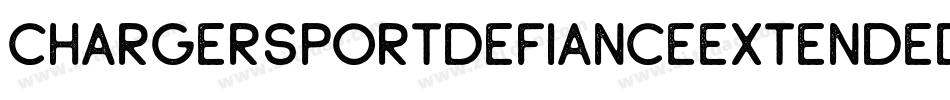 ChargerSportDefianceExtended-DXMW字体转换