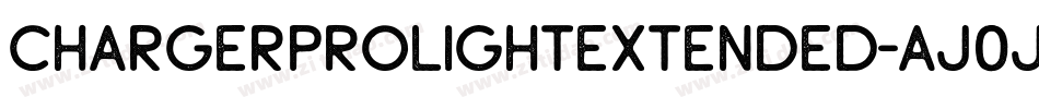 ChargerProLightExtended-aJ0J字体转换