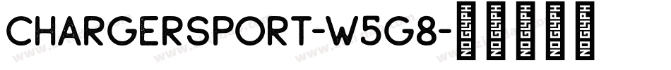 ChargerSport-w5g8字体转换