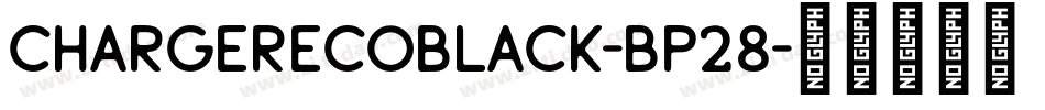 ChargerEcoblack-BP28字体转换