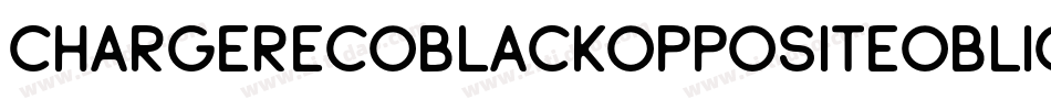 ChargerEcoblackOppositeOblique-YL14字体转换