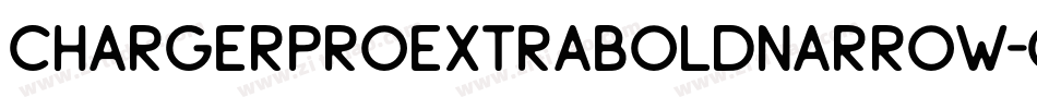 ChargerProExtraboldNarrow-gJq3字体转换