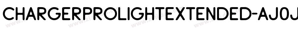 ChargerProLightExtended-aJ0J字体转换