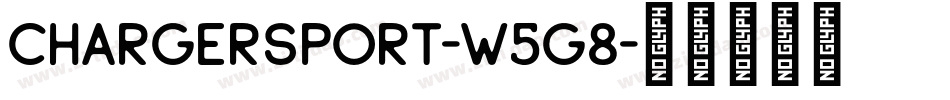 ChargerSport-w5g8字体转换