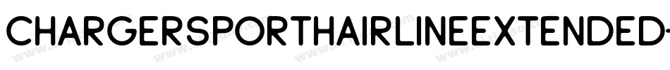 ChargerSportHairlineExtended-14Ze字体转换