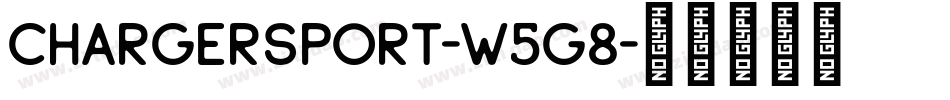 ChargerSport-w5g8字体转换