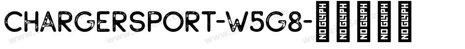 ChargerSport-w5g8字体转换