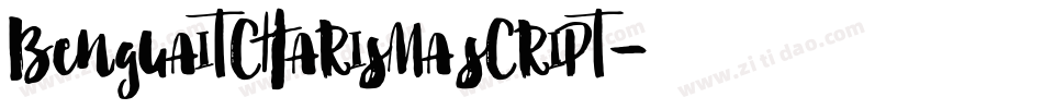 BenguaitCharismaScript字体转换