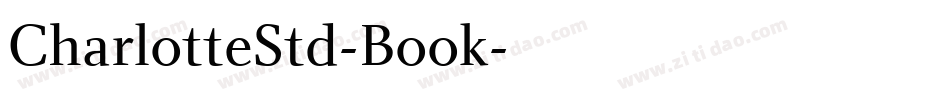 CharlotteStd-Book字体转换