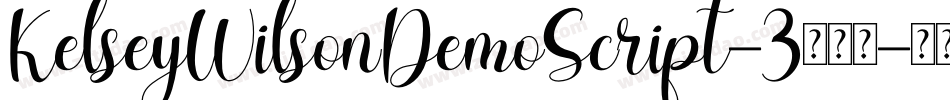 KelseyWilsonDemoScript-3转换器字体转换