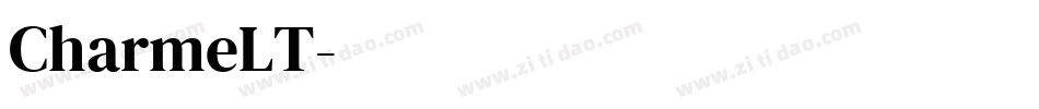 CharmeLT字体转换
