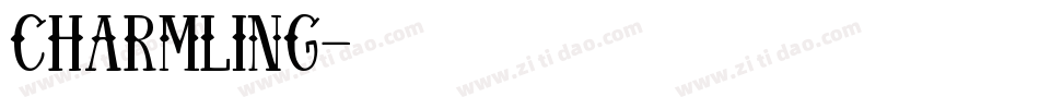 charmling字体转换