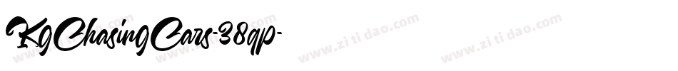 KgChasingCars-38qp字体转换