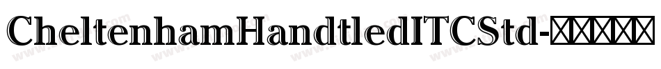 CheltenhamHandtledITCStd字体转换