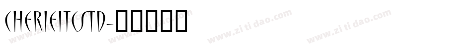 CherieITCStd字体转换