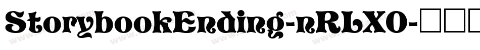 StorybookEnding-nRLX0字体转换