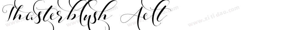 Masterblush-Alt字体转换