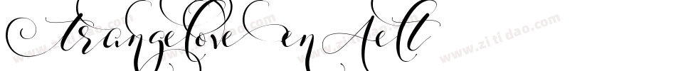 StrangelovePenAlt字体转换