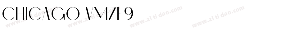 Chicago-vmZe9字体转换
