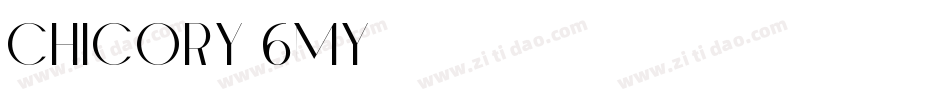 Chicory-6mY字体转换