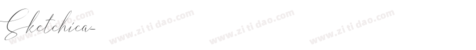 Sketchica字体转换
