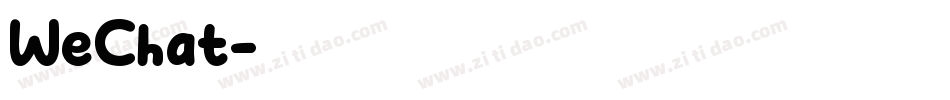 WeChat字体转换