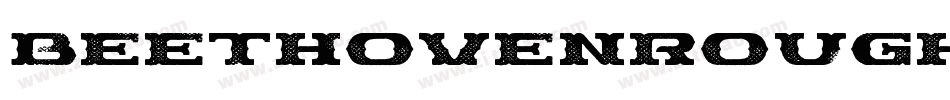 BeethovenRough字体转换