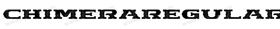 ChimeraRegular-Yxrj字体转换