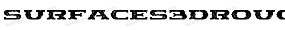 Surfaces3DRough字体转换