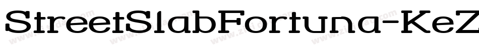 StreetSlabFortuna-KeZ字体转换