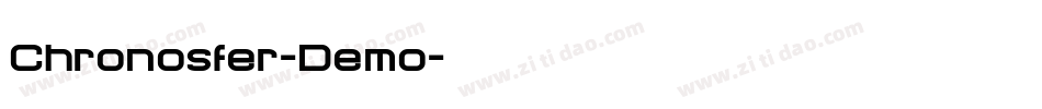 Chronosfer-Demo字体转换